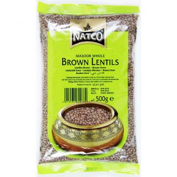 Natco Brown Lentils 500g